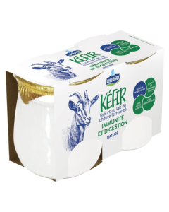Chergui Yaourt kefir au lait de chevre 125*2