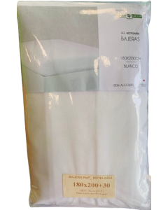 Drap De Lit  Blanc 180 2 P