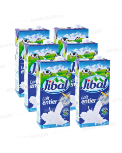 Pack lait UHT JIBAL 1L*6