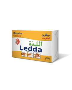 Margarine Pâtissière En Plaquette 250G - Ledda