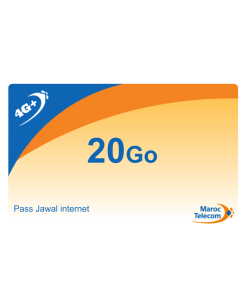 Carte recharge Maroc Telecom 20dh