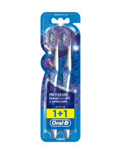 Oral-B Brosses à Dents Pro-flex Luxe 1+1 free
