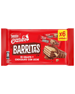 Chocolat Nestlé Barritas Wafer 18 G /P