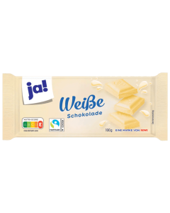 Ja! Chocolat Blanc 100 G