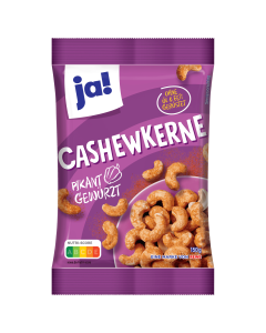 Ja ! Noix De Cajou Piquantes 150 G

