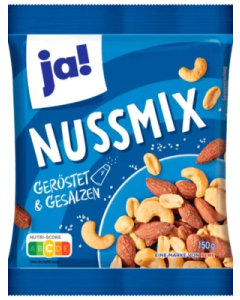 Ja! Arachides Grillées Et Salées 200 G