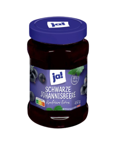 Ja! Confiture Cassis Extra 450g
