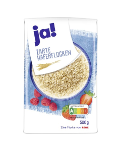 Ja! Flocons d’avoine zarte 500 g