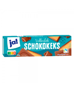 Ja! Biscuits Au Chocolat Au Lait 125G