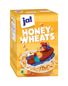 Ja ! Cornflaks Honey Wheats 750G