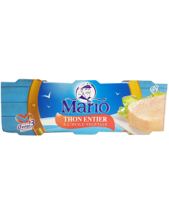 Thon Mario A Huile Végétale 80G *3