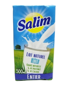 Lait Uht Entier Salim 1/2L