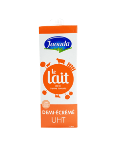 Lait Uht Demi-Écrémé 1L