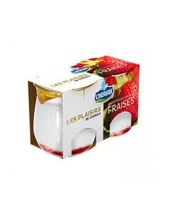 Pack plaisires chergui fraise 2x125g