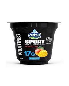 Chergui sport yaourt protéiné au mangue 200g