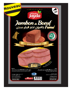 Jayda Jambon de Bœuf Fumé 80G