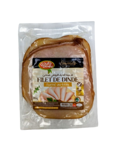 Filet De Dinde Fumé Au Bois 80G Dindy