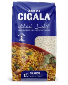 Cigala Riz Long Blanc 1Kg