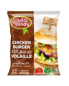 Dindy chicken burger de poulet  400g