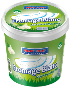 Milky Food Fromage Blanc Ail & Fines herbes 1kg