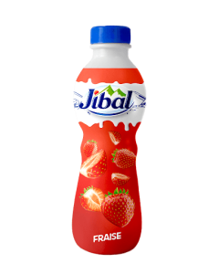 Jibal Yaourt A Boire Fraise 380 G