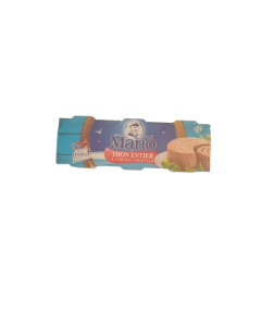 Thon Mario A Huile Végétale 80G *3