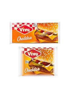Viva slice gout cheddar 10+2P