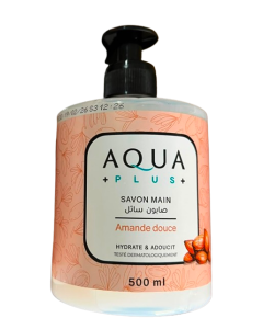 Aqua Plus Savon Main Amande Douce 500ml