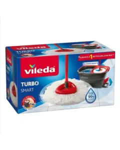 VILEDA Set Easywring clean balai + seau à essorage rotatif