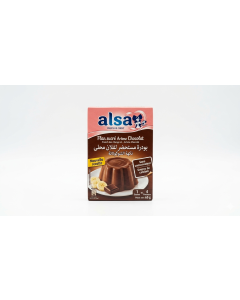 Alsa flan sucré arome chocolat 65g