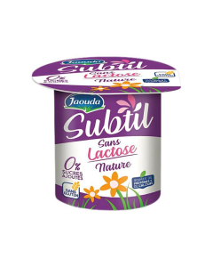 Yaourt Subtil Sans Lactose Jaouda