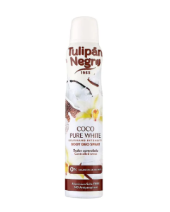 Tulipan Negro deo spray coco pure white 200ml