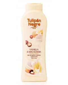 Tulipan Negro Gel Douche Vanille & Macadamia 650ml