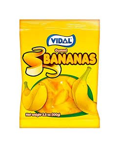 Vidal bananas 90g
