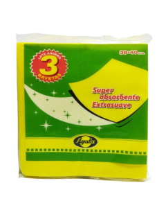 Pack Tissu Ayala Jaune *3