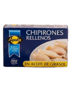 Ayala Petits Calmars Farcis à l’Huile de Tournesol 75g