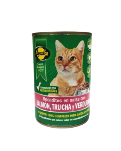 Ayala pâtée pour chat au saumon, truite et légumes 415g