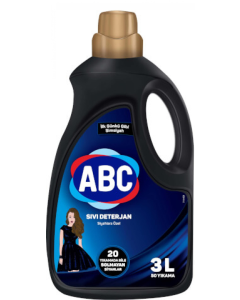 Abc Det Liquide Noir 3L