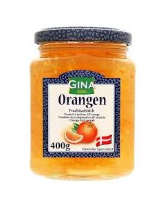 Gina confiture d'orange 400g