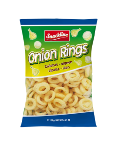Snackline Onion Rings 125G