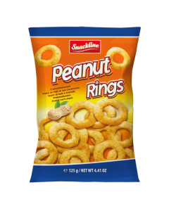 Snackline Peaunut Rings 125G
