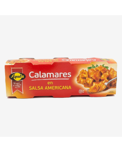 Ayala calamars a la sauce americaine sans gluten 3*55g
