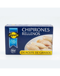 Ayala Calmars farcis a l’huile de tournesol 115g