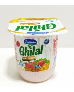 Danone Ghilal Jaouda fruits rouges