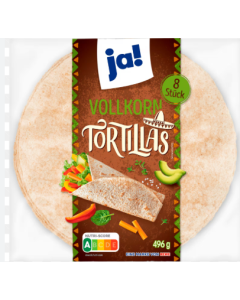 Ja! Tortillas Complet 496G - 25Cm