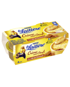 Lchera flan aux œufs  4X100G