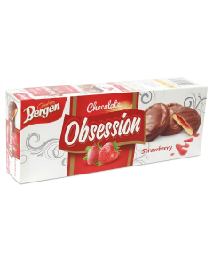Bergen Cookies Chocolat Et Fraise 128G