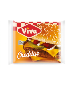 Viva slice gout cheddar 10+2P