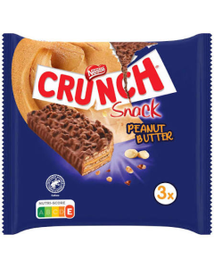 Nestle Crunch Snack Peanut Butter 3*31g