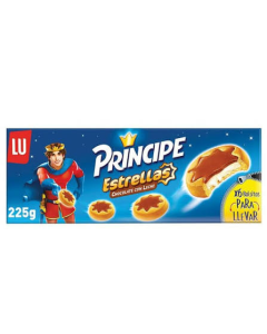 Principe estrellas au chocolat noir pack 225g /6